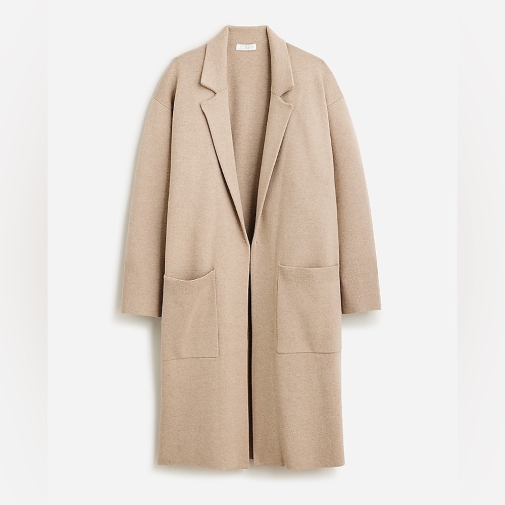 J.CREW open front- long blazer size xs